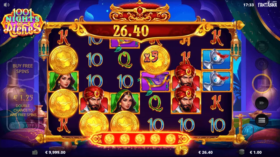 1001 Nights of Riches gameplay screenshot 3