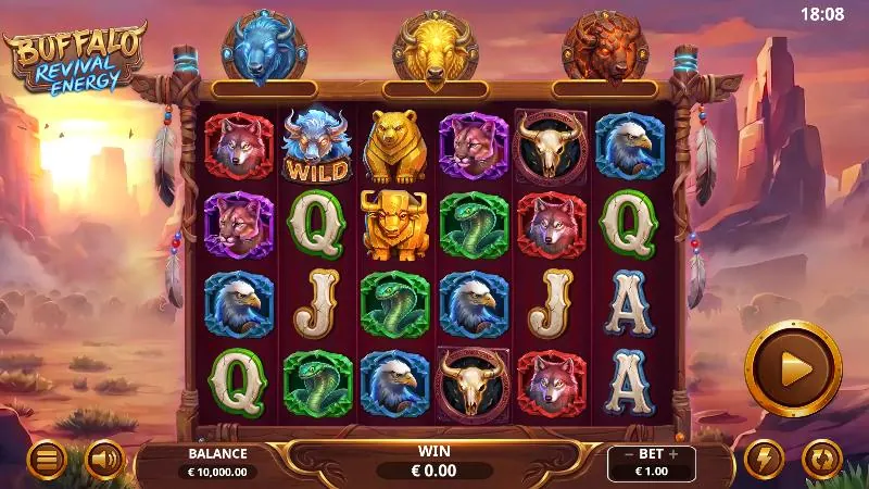 Buffalo Revival Energy slot artwork