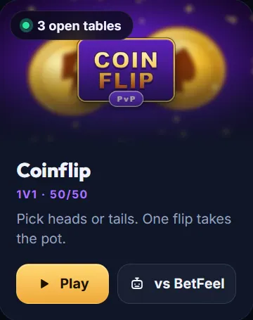 Coinflip gameplay screenshot 1