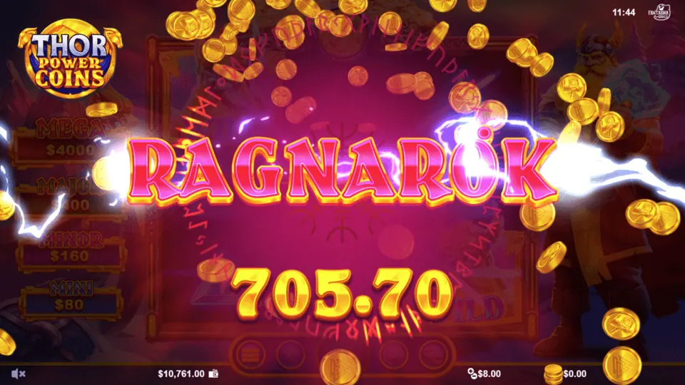 Thor Power Coins gameplay screenshot 2
