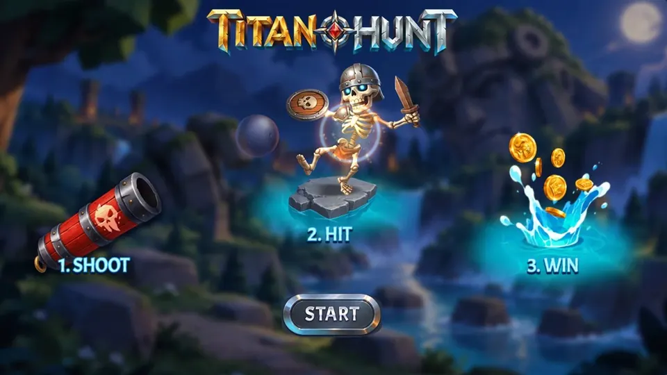 Titan Hunt game artwork